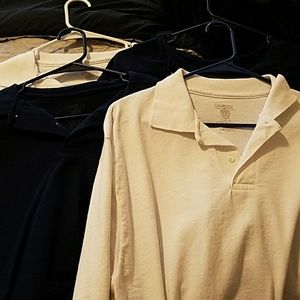 4 long sleeve Jerzee shirts